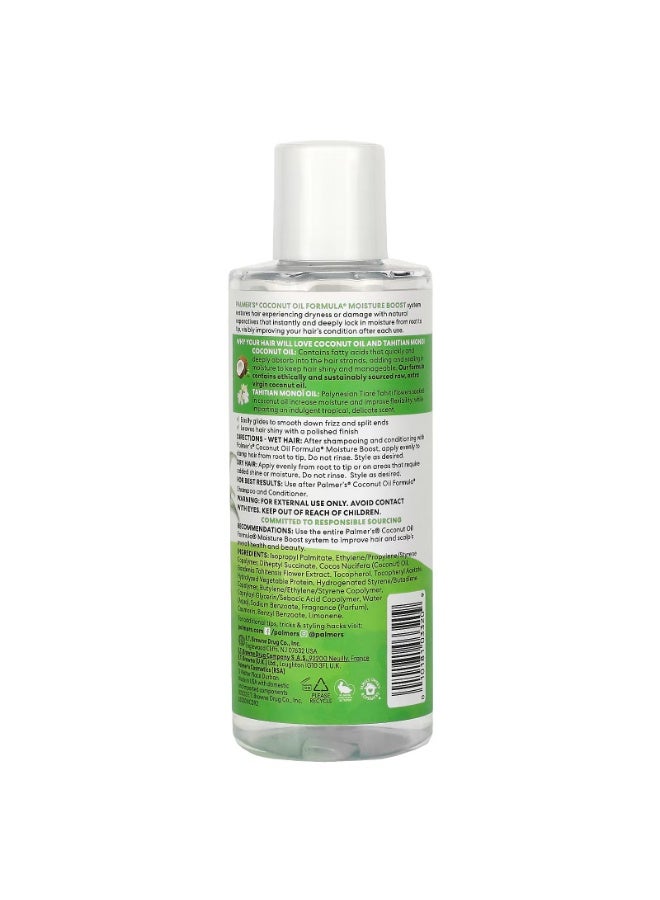 Palmer's, Coconut Oil Formula, Moisture Boost, Hair Polisher Serum, 6 fl oz (178 ml) - Image 2