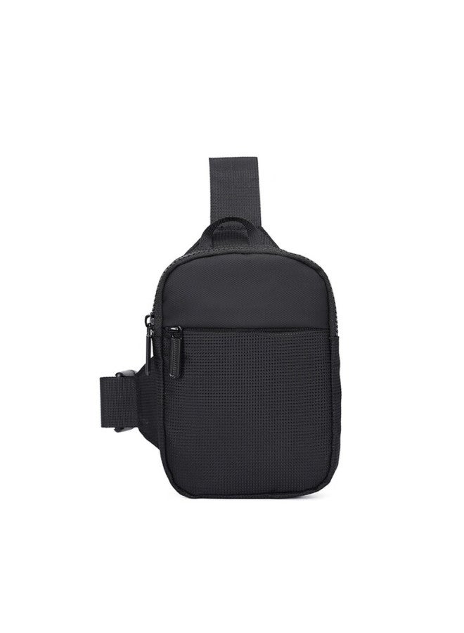 Bostanten Men's Mini Shoulder Crossbody Bag, Student Chest Bag, Waist Pack, Trendy Small Backpack, Functional Bag For Men's Cycling, Phone Pouch - Image 4