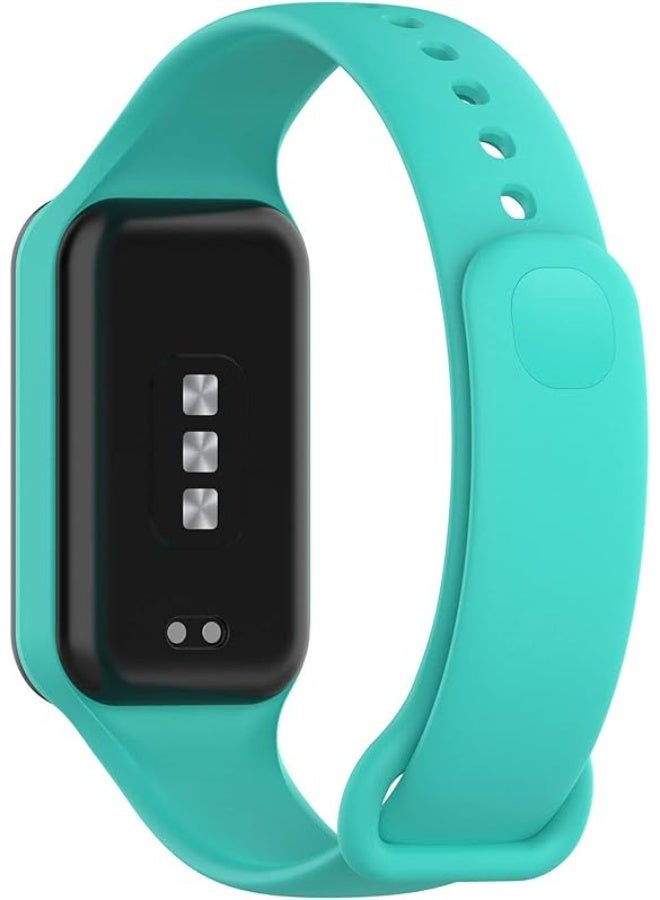 سوار ساعة ذكية خاص بجهاز شاومي ريدمي باند 2، سوار سيليكون رياضي، سوار معصم بديل، اكسسوارات خاصة بجهاز شاومي ريدمي سمارت باند 2 _ ارجواني - Image 3