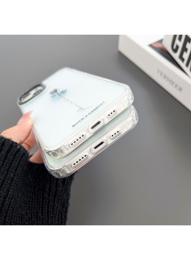 S-TOP Case For iPhone 14 Plus Double-sided Film Print Rose Phone Case - Image 5