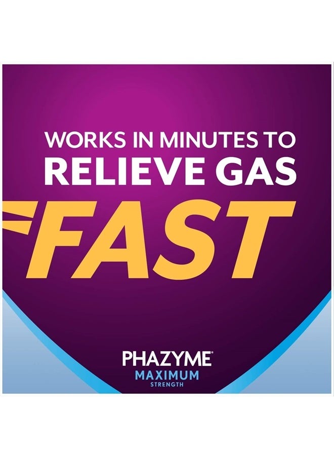 Phazyme Maximum Strength Gas & Bloating Relief, Works in Minutes, 24 Fast Gels  - Image 3