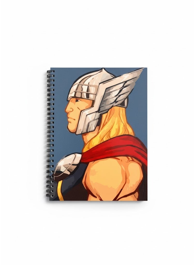 Classic Thor Comic Art Notebook Spiral Hardcover Notebook
