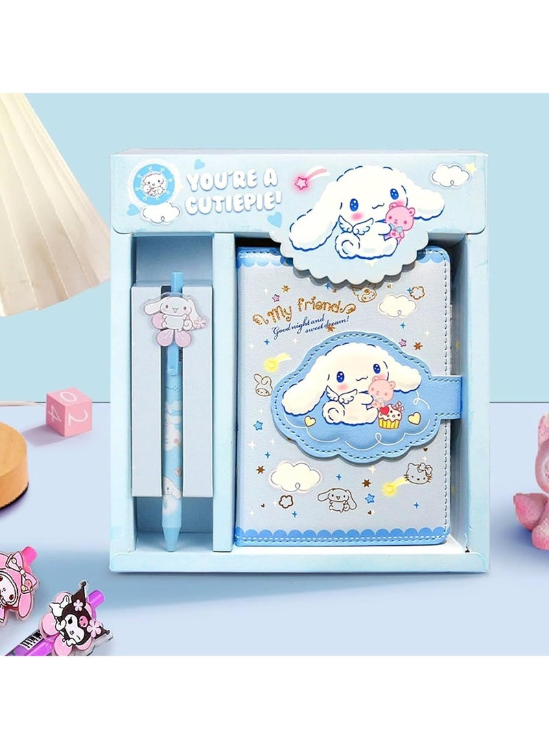 general Kawaii Notebook Anime Diary with Pen, Cute Travel Planner Cartoon Girls School Supplies Gift Ideas - Image 2