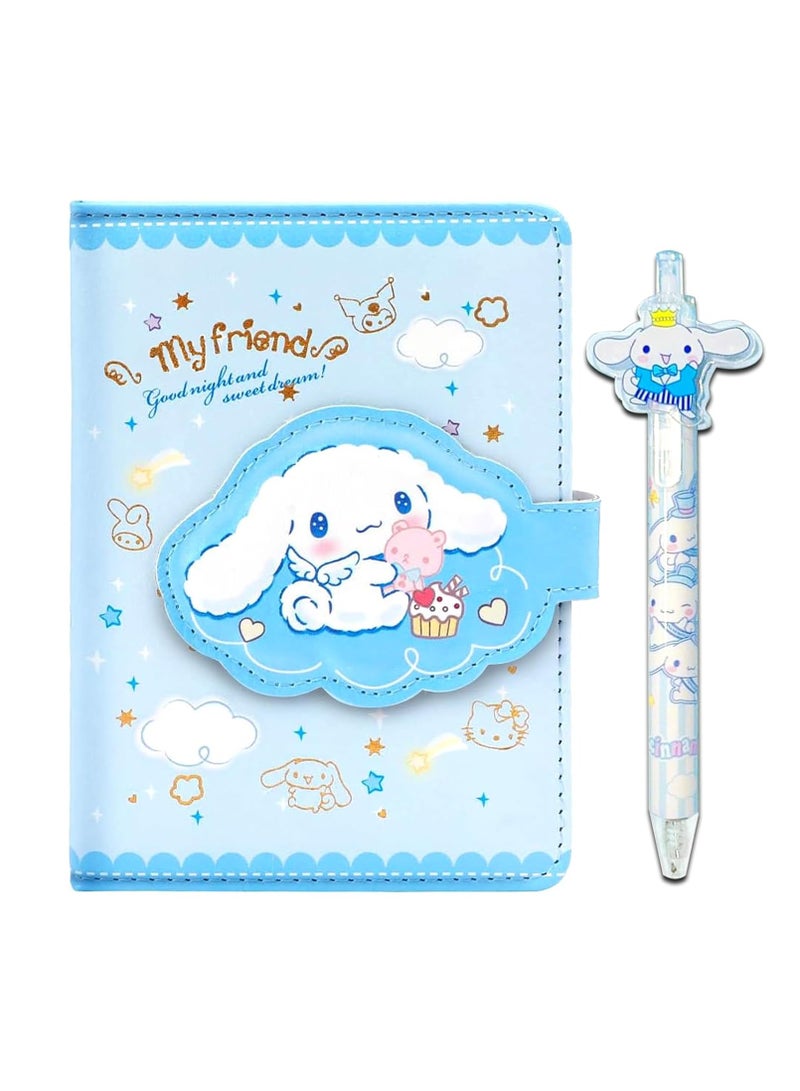 general Kawaii Notebook Anime Diary with Pen, Cute Travel Planner Cartoon Girls School Supplies Gift Ideas - Image 1