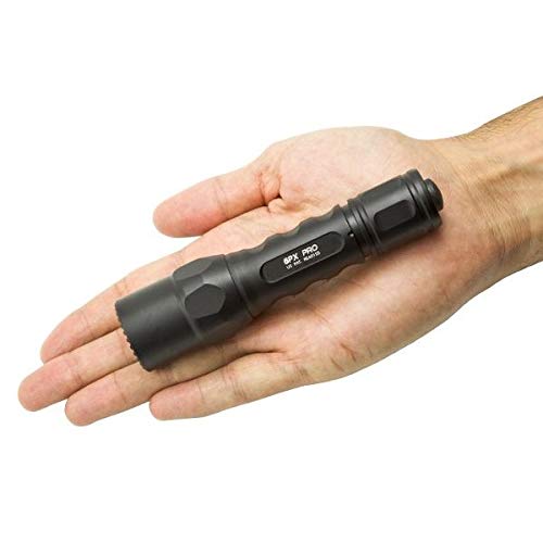 SureFire 6PX Pro Dual-Output LED Flashlight with anodizded aluminum body, Black - Image 2