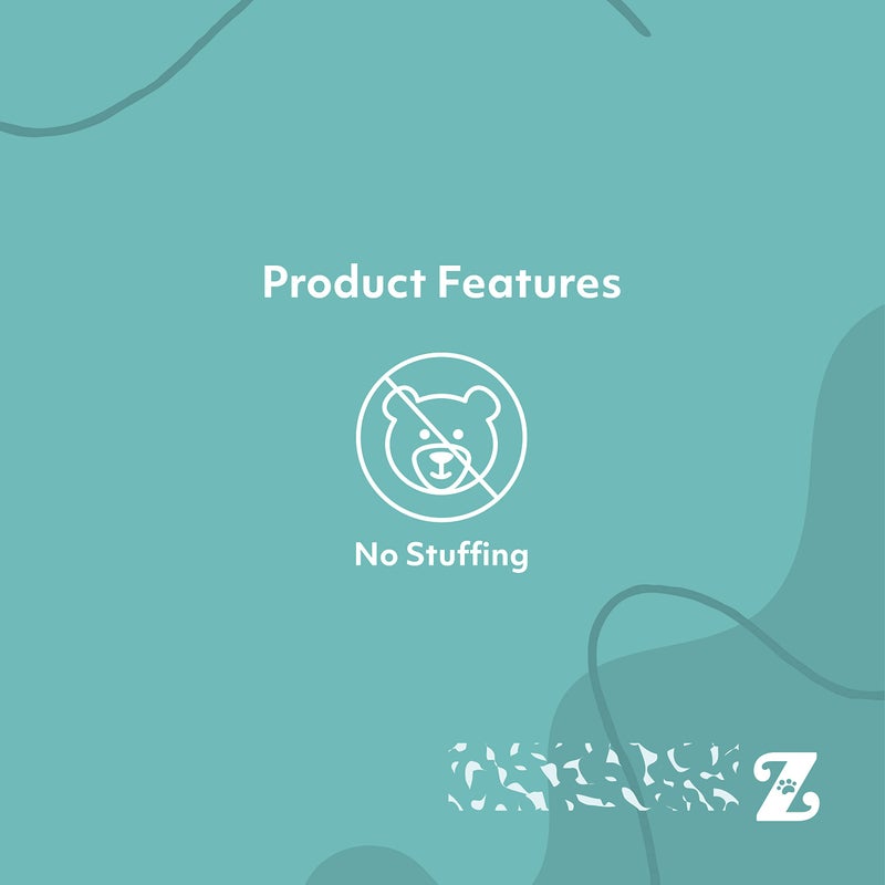 ZippyPaws Squeakie Crawler- No Stuffing Dog Toy to Keep Them Busy, for Small, Medium, & Large Dogs, Squeaky Pet Toy for Boredom, Unstuffed Chew Toy, Soft Plush Puppy Products, Betsey The Ladybug- 10" - Image 5