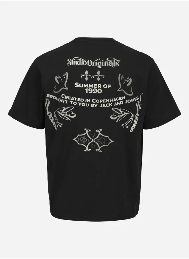 JACK & JONES Joracapulco Back Short Sleeve Crew Neck T-Shirt