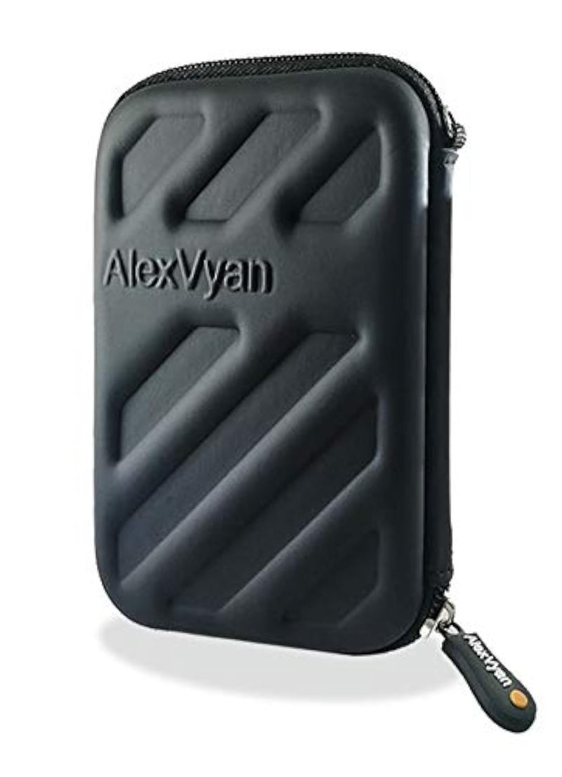 AlexVyan - Shock Proof External Hard Disk Case Protector for 2.5 Inch WD My Passport Ultra Portable External USB 3.0 Hard Drive Disk Cover HDD Case Casing Carry Bag Pouch Sleeve Enclosure - Image 1