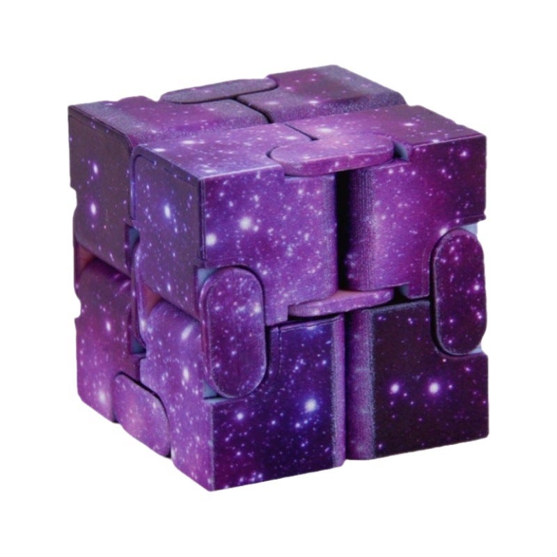 Colorful Infinite Cube Changeable Cube Christmas Decompression Cube Colorful Starry Cube Decompression Handle Magic Ball - Image 5