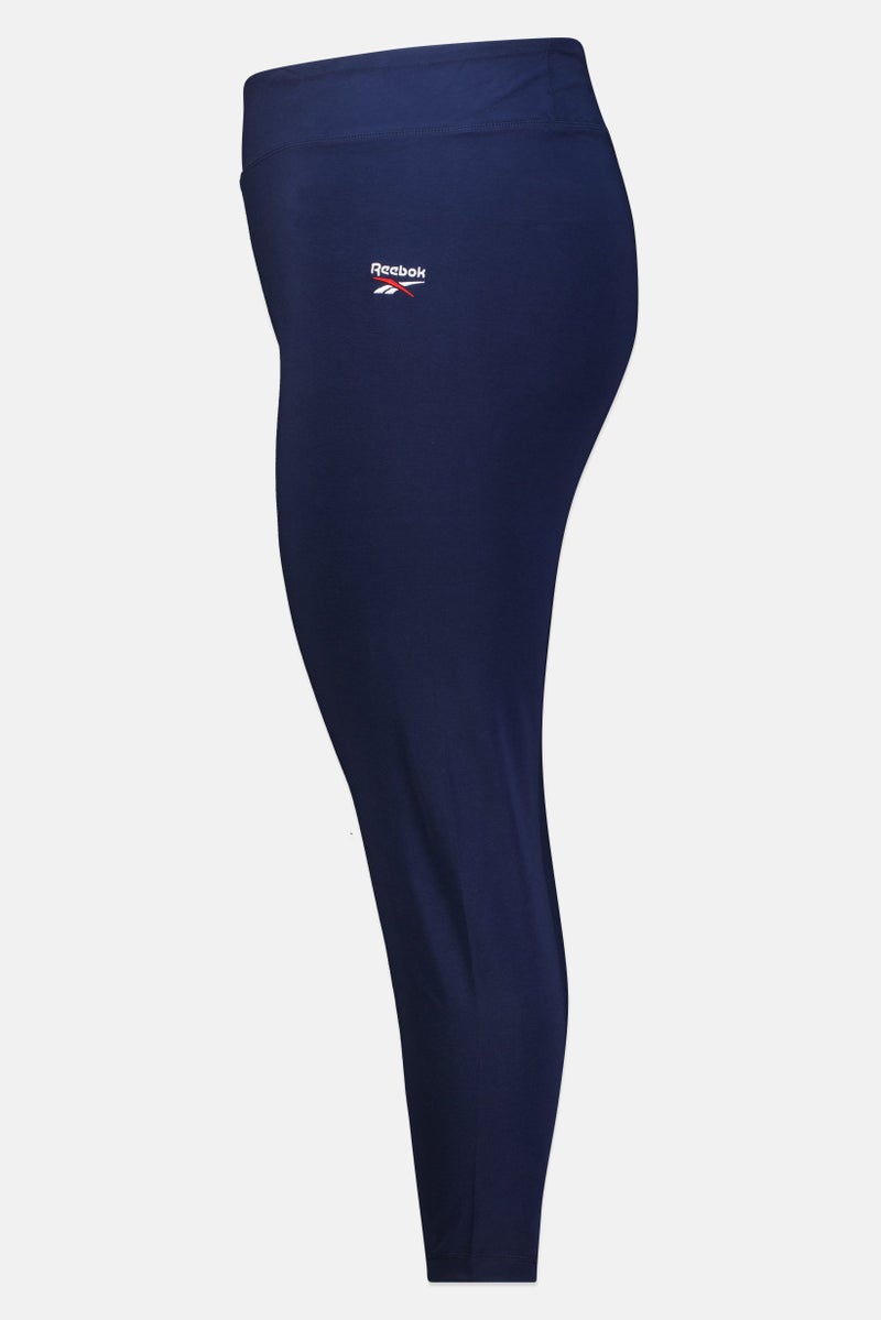 Reebok ليجنغ تدريب للنساء بمقاسات كبيرة، أزرق داكن - Image 4