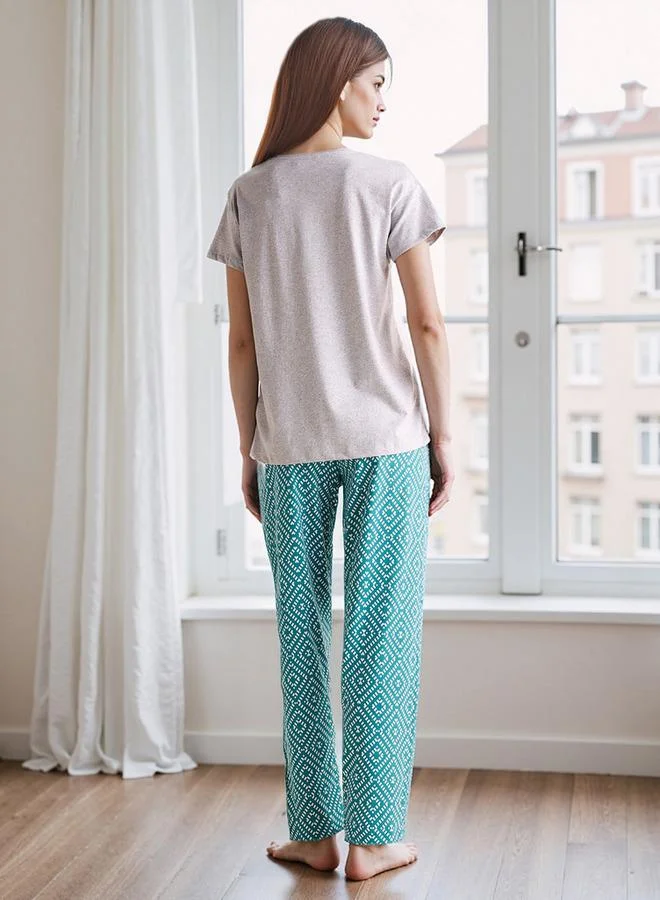 Splash FAV Floral Printed Pyjama Set