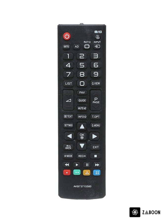 Zaboon Remote Control For LG TV lkj286 Black