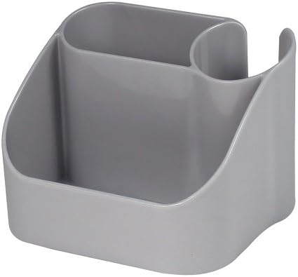 Spectrum Diversified Contour Countertop Hair Care Caddy, Silver