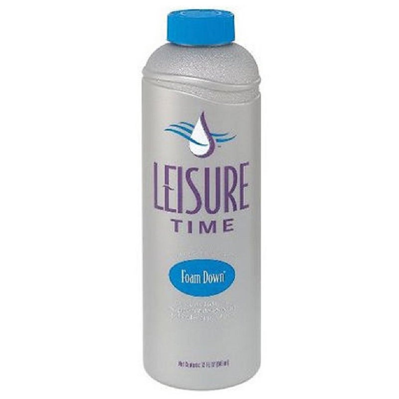 Leisure Time Spa HQ Balance Foam Down, Foam Reducer for Hot Tubs, Safe Formula, Enhances Water Clarity, Prevents Foam Buildup, 2lb