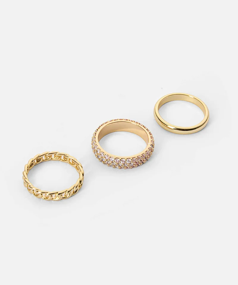 ايبيكيول Triple Ring Set