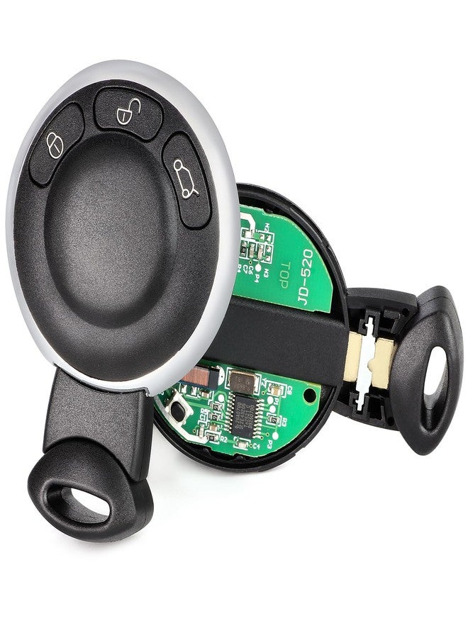 Aichiyu FCC ID: IYZKEYR5602 & KR55WK49333 Smart Remote Control Car Key Fob Replacement for Mini Cooper 2006 2007 2008 2009 2010 2011 2012 2013 CAS System Remote 315Mhz - Image 1