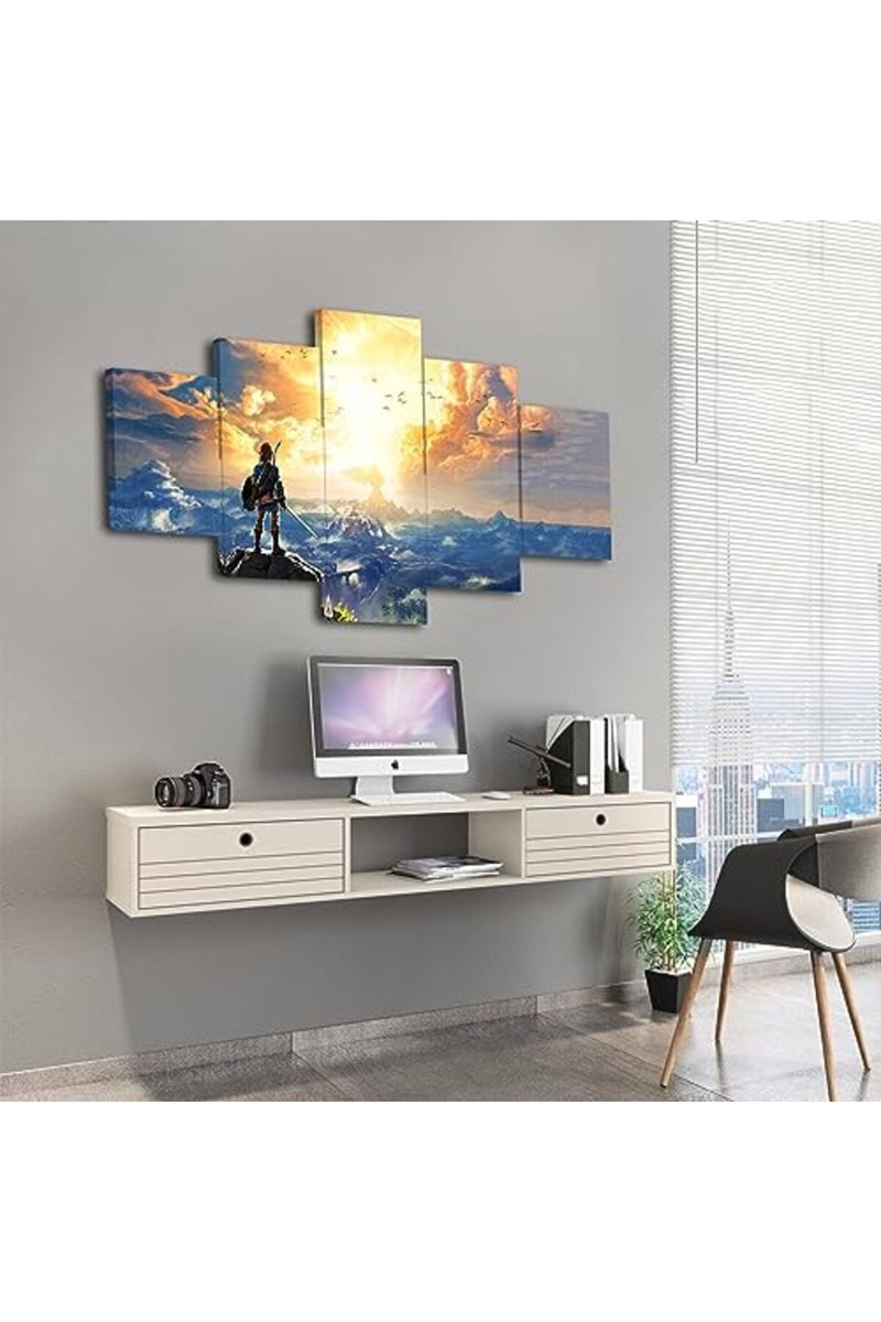 KAIWALK The Legend of Zelda Breath of The Wild Poster Video Game HD Print on Canvas Painting Wall Art for Living Room Decor Boy Gift - Image 3