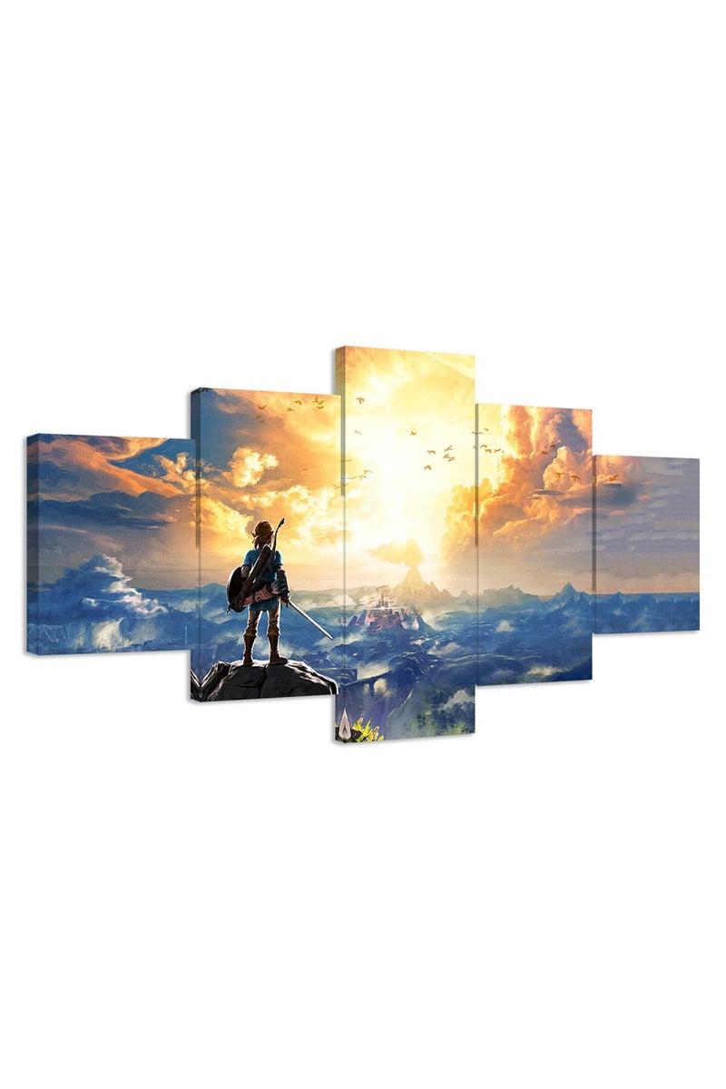 KAIWALK The Legend of Zelda Breath of The Wild Poster Video Game HD Print on Canvas Painting Wall Art for Living Room Decor Boy Gift - Image 1