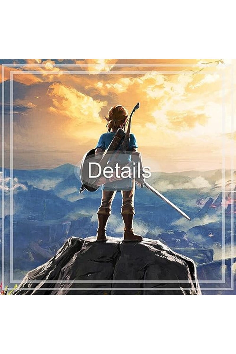 KAIWALK The Legend of Zelda Breath of The Wild Poster Video Game HD Print on Canvas Painting Wall Art for Living Room Decor Boy Gift - Image 4