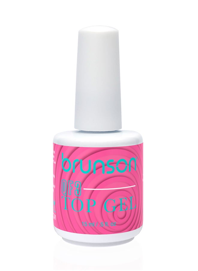 brunson QF3 Top Gel For Acrylic Nail Art BQFTG