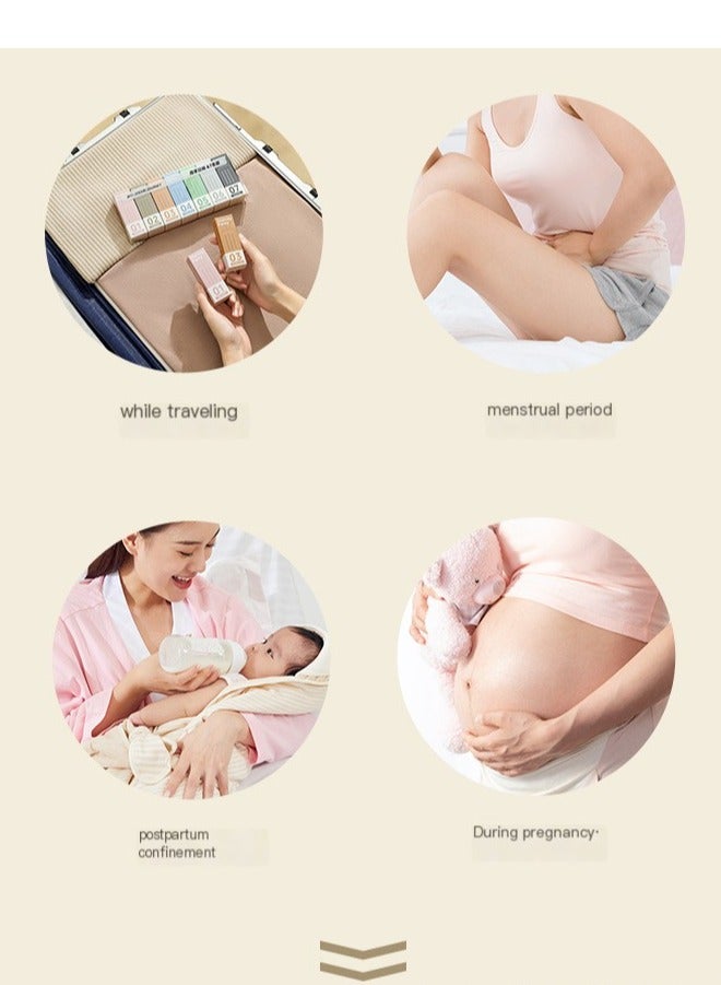 YANCI Weekly Enjoy 7 Pack of Boxed Lady Pure Cotton Disposable Underwear Skin-friendly Breathable Underpants High Stretch Panties for Pregnant Women Confinement Daily Travel Hotel-XL  - Image 2