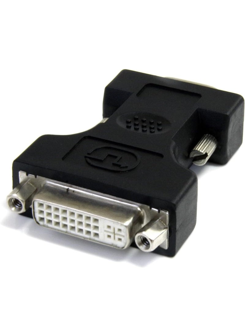 StarTech STARTECHCOM DVI to VGA Cable Adapter  Black  FM  - Image 1