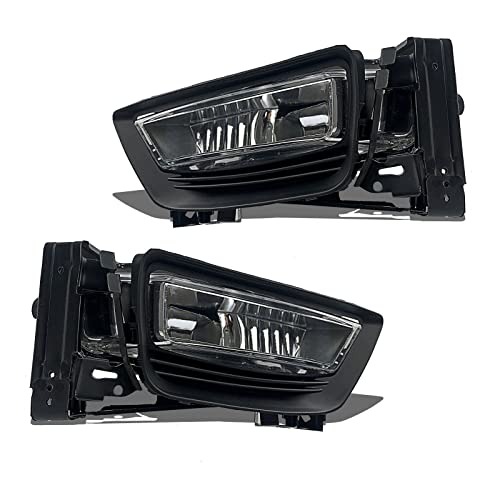 BOXLIGHT Fog Lights for Honda Accord 2014 2013 2015 4 Door Sedan with Halogen Bulbs & Switch and Wiring Kit (Clear Lens) - Image 2