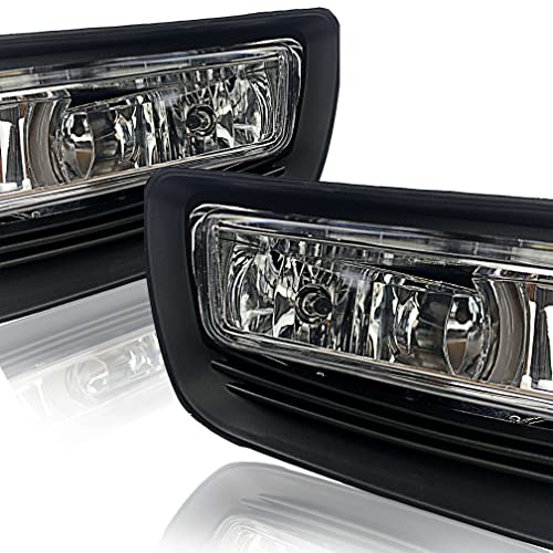 BOXLIGHT Fog Lights for Honda Accord 2014 2013 2015 4 Door Sedan with Halogen Bulbs & Switch and Wiring Kit (Clear Lens) - Image 5