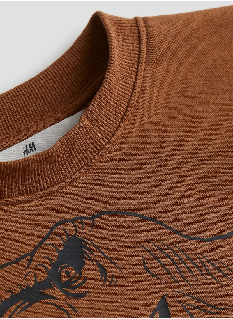 اتش اند ام Kids Graphic Printed Sweatshirt