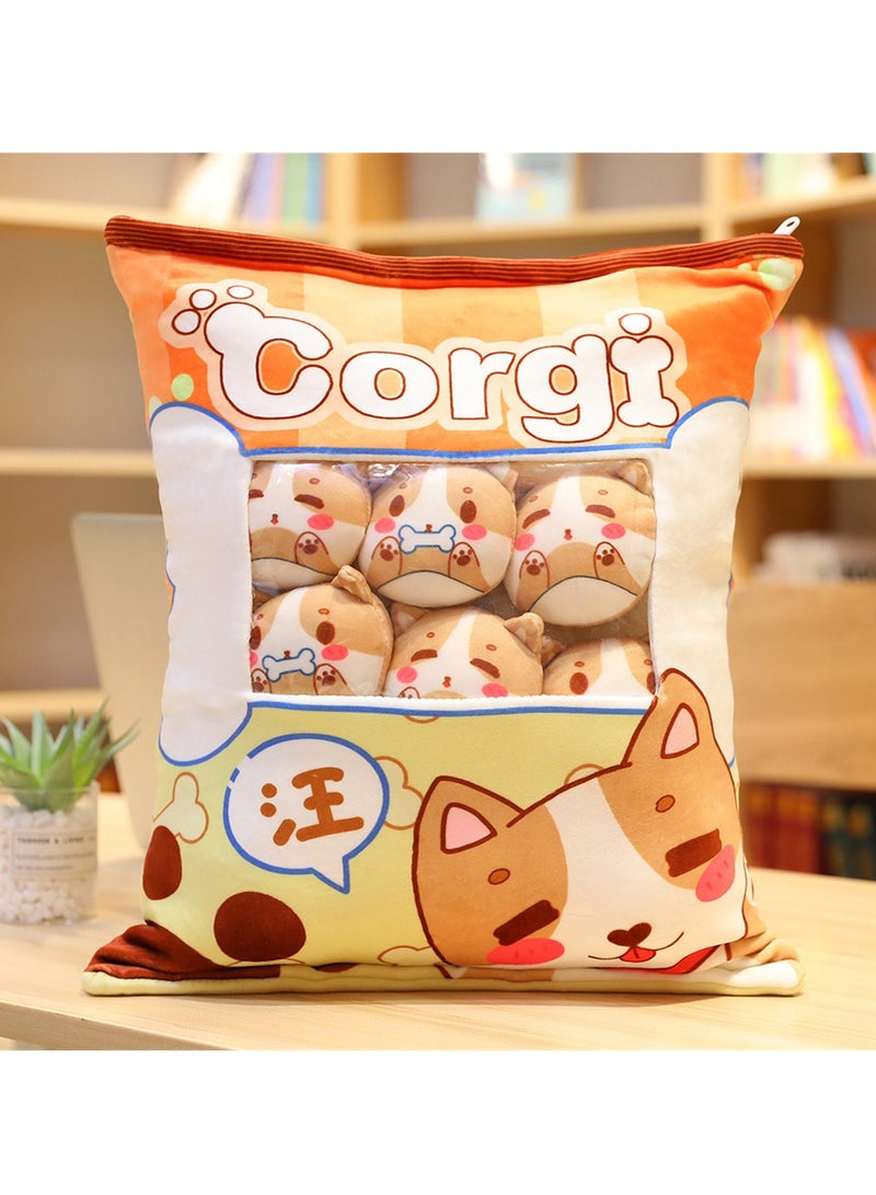 Creative round toys cute cartoon dolls a big bag of creative plush toys  - Image 2
