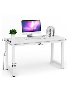 120x60cm Simple Laptop and Desktop Computer Table suitable for the Study Room or Office MDF White - pzsku/Z48146585ED9D64F577E2Z/45/_/1718951382/0764bc1c-1d0b-4bf3-82a5-6b4078626141