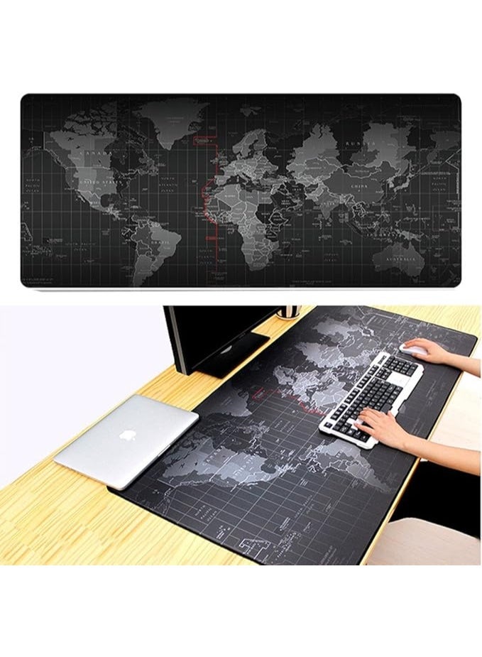 Large Extended Gaming Mouse Pad - Durable Non-Slip Desk Mat for PC & Laptop - Practical Easy-to-Use for Office & Gamer - Image 2