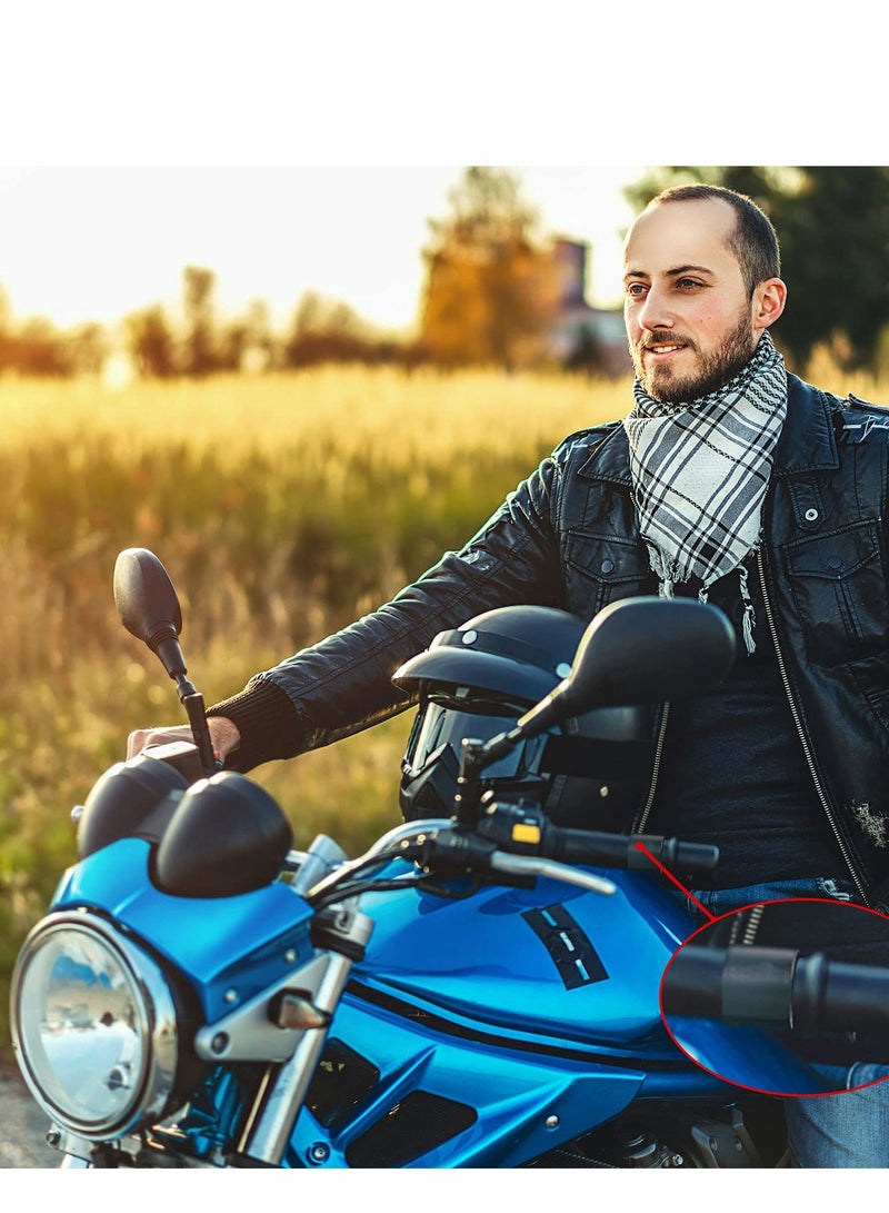 حامل خنق الدراجة النارية - مساعد خنق المعصم للدراجات، السكوترات والدراجات الكهربائية، مجموعة قبضات تحكم مكونة من 4 قطع للركوب المريح - Image 5