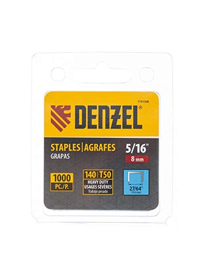 denzeL - Staples 27/64-Inch 10.6Mm X 5/16-Inch 8Mm X 1.2Mm - Image 1