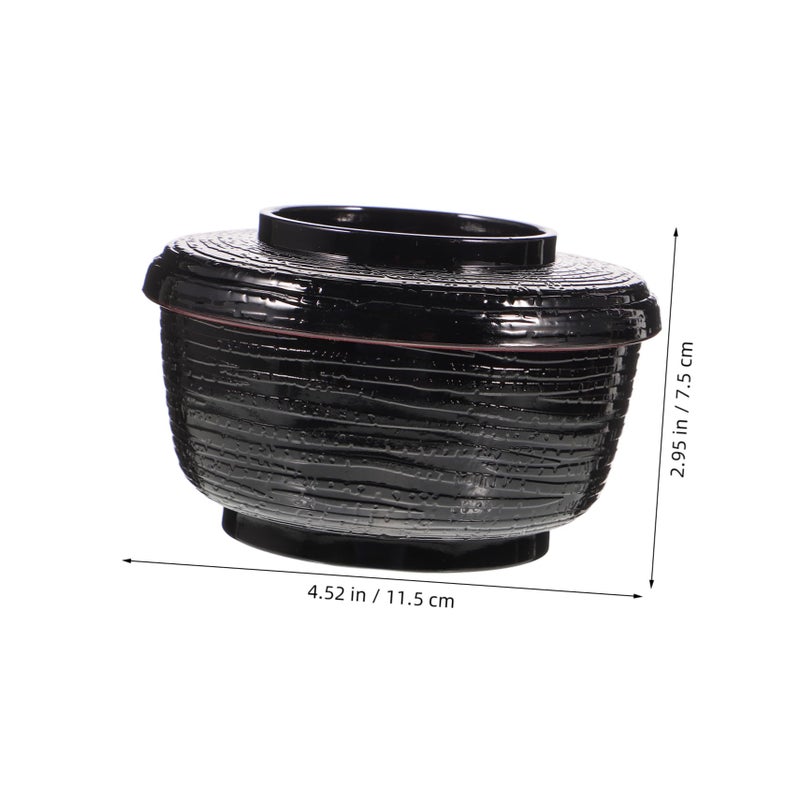 Japanese Style Deep Rice Bowl Minimalist Small Soup Bowl Fine Craftsmanship Smooth Finish - Image 3