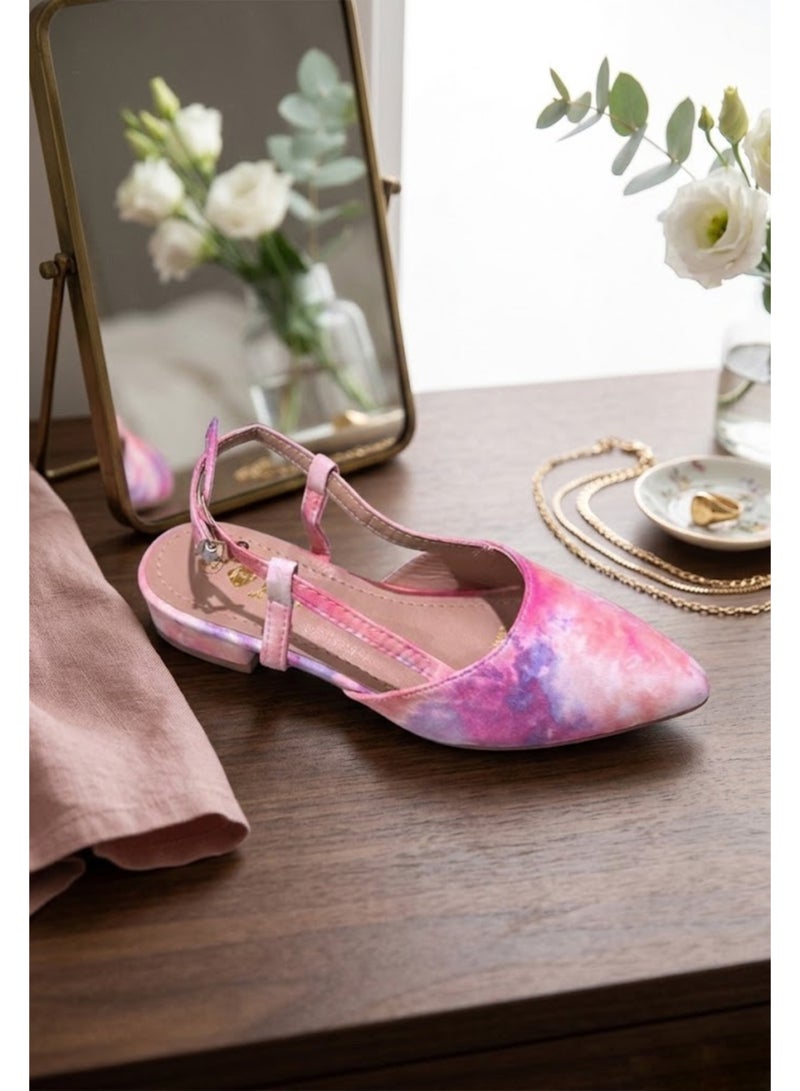 Trip Open-toe low-heeled shoe with ankle strap - Image 2