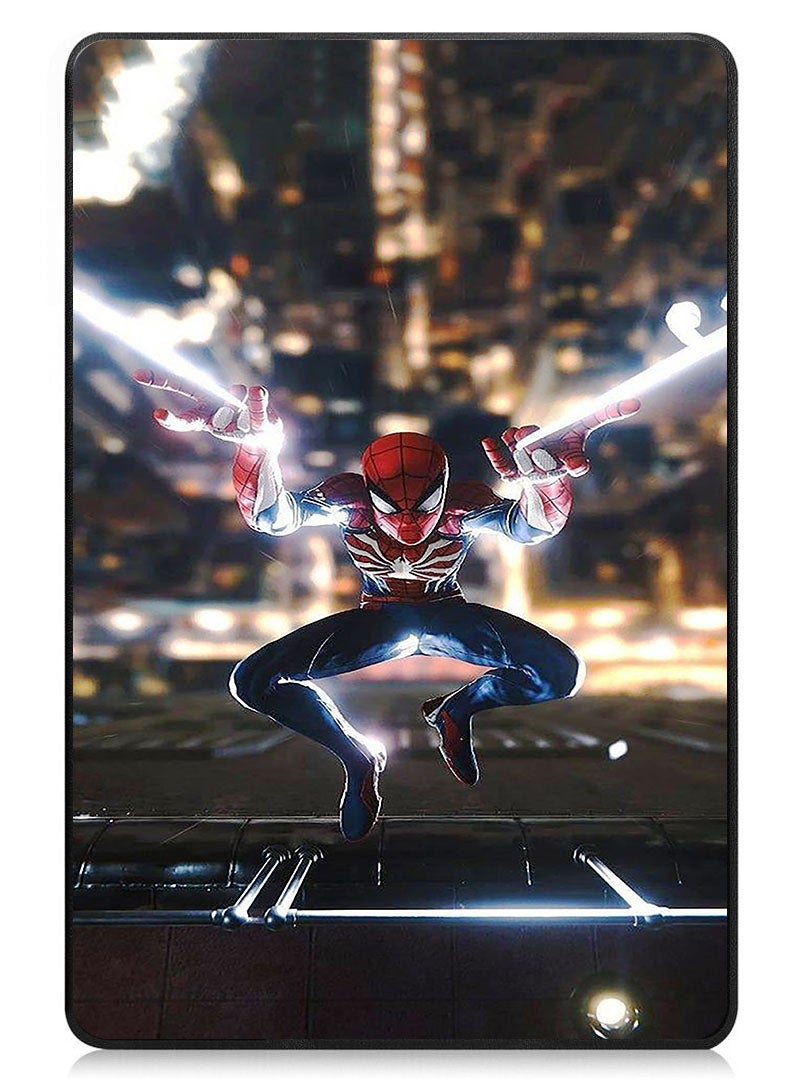 Theodor Protective Flip Case For Samsung Galaxy Tab S9 FE With Trifold Stand Auto Wake Sleep Shockproof Cover Spider Man 4 - Image 1