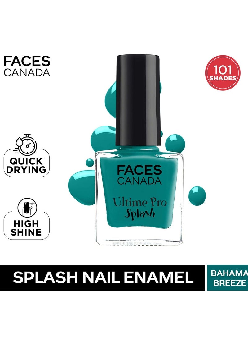 FACES CANADA Ultime Pro Splash Nail Enamel Bahama Breeze 58 8mL - Image 2
