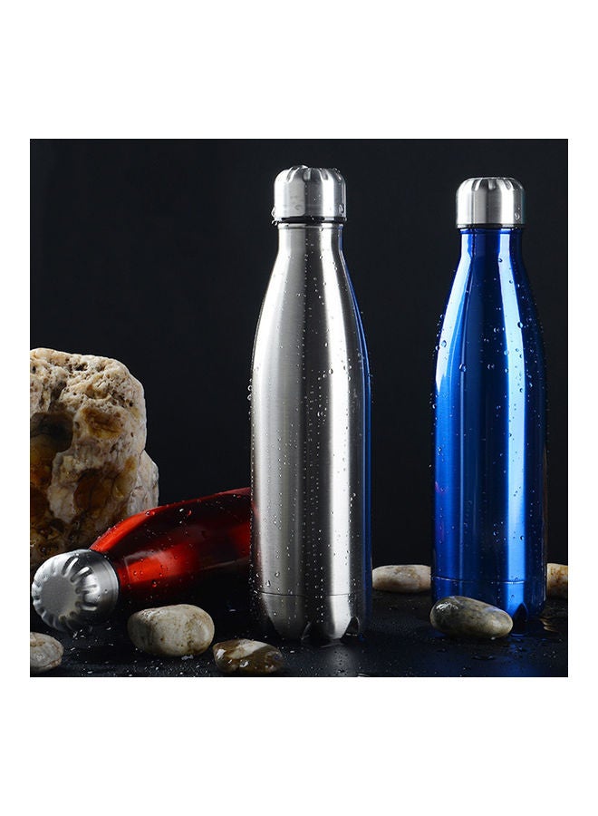 NIBEMINENT Stainless Steel Vacuum Insulated Double Walled Water Bottle Blue - Image 4