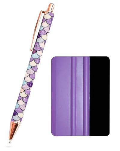 Arvakr Craft Weeding Pen Tool Set Essential Adhesive Vinyl Kits Precision Pin Pen Tools for Cricut Air Silhouette Siser Oracal Accessories Purple - Image 1