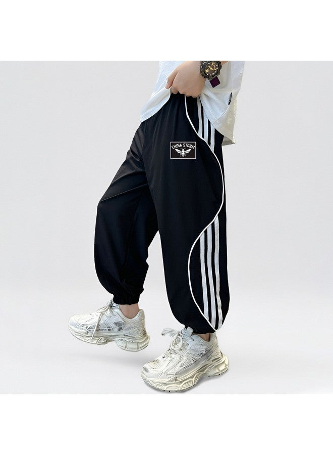 Bumblebee Boys' Mosquito-repellent Pants - Summer Thin 2025 New Collection Large Kids' Casual Breathable Children's Trousers - Image 3