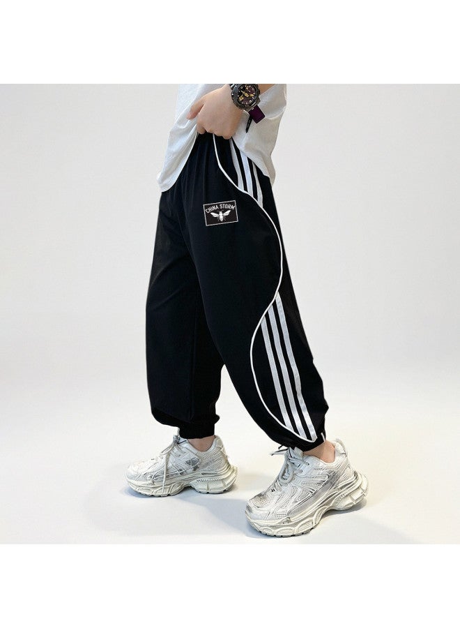 Bumblebee Boys' Mosquito-repellent Pants - Summer Thin 2025 New Collection Large Kids' Casual Breathable Children's Trousers - Image 2