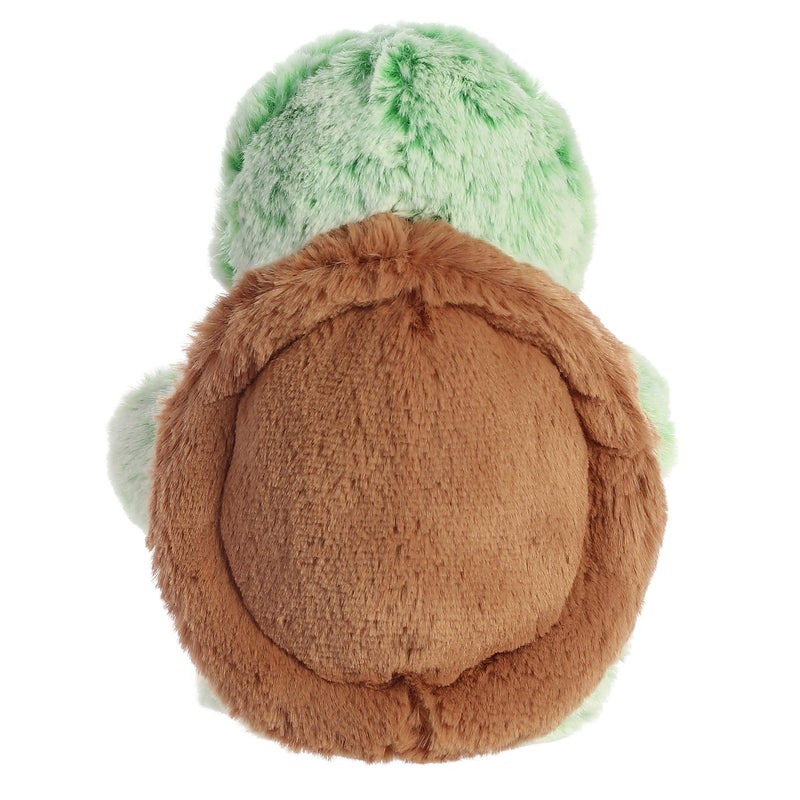 Aurora Snuggly Sweet  Softer Turtle Stuffed Animal  Comforting Companion  Imaginative Play  Green 9 Inches - Image 4