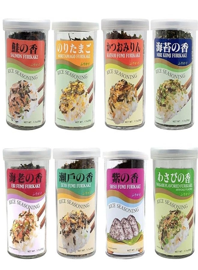 Sprout Talk Furikake Rice Seasoning 8 Variety Pack in Sprout Talk's Box - Image 1