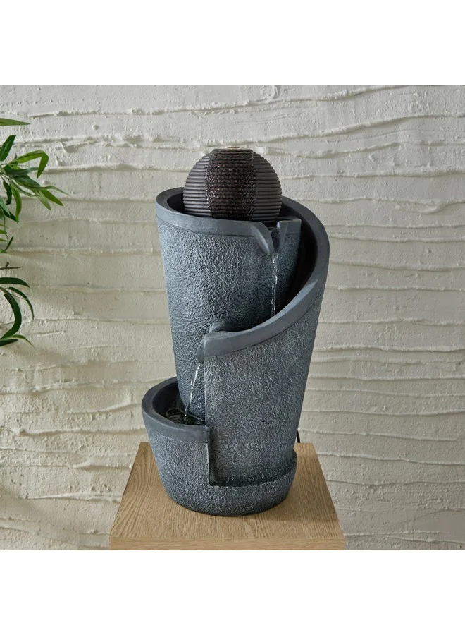 Home Box Belen Modern Fountain with LED Light 26 x 24 cm