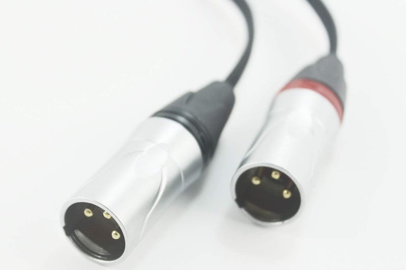 Youkamoo 4.4mm to Dual XLR Male Balanced Audio Headphone Adapter Silver Plated Cable 3 FT 1M 4.4mm to XLR - Image 5