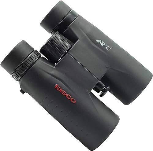 Tasco ES10X42 Essentials Binoculars, 10x42mm, Roof Prism Mc, Black - Image 2