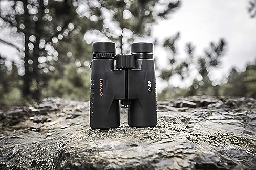 Tasco ES10X42 Essentials Binoculars, 10x42mm, Roof Prism Mc, Black - Image 4