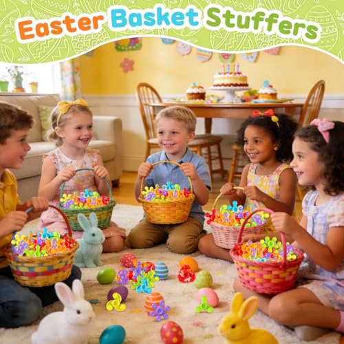 GIGILLI 120 Pcs Fidget Spinner for Classroom Prize Mini Fidget Toys Bulk for Kids Anxiety Stress Relief Autism ADHD Easter Basket Stuffers Birthday Party Favors Gifts Goodie Bag Stuffers Treasure Box Toys - Image 5