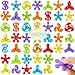 GIGILLI 120 Pcs Fidget Spinner for Classroom Prize Mini Fidget Toys Bulk for Kids Anxiety Stress Relief Autism ADHD Easter Basket Stuffers Birthday Party Favors Gifts Goodie Bag Stuffers Treasure Box Toys - Image 2